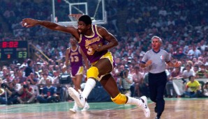 Magic Johnson gilt als bester Point Guard aller Zeiten.