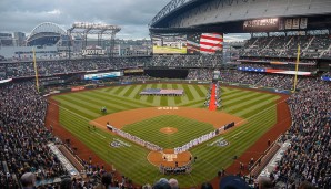 Safeco Field: Im Stadion der Seattle Mariners sind Homeruns eine Seltenheit. Es ist ein Pitcher-Paradies. Links im Hintergrund sieht man auch das Stadion der Seahawks