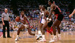 1990: Isiah Thomas - Detroit Pistons - 4-1 vs. Trail Blazers