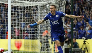 Platz 20: Jamie Vardy, Leicester City, Vertrag bis 2019. 34,7 Mio. Euro wären laut der Schweizer Studie für den englischen Meister fällig