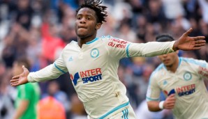 Platz 3: Michy Batshuayi, Olympique Marseille, Vertrag bis 2020, Transfersumme 25,2 Mio. Euro. Der Belgier ist jung und treffsicher - und dazu fast ein Schnäppchen