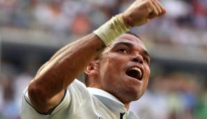 Platz 18 | Pepe | Spiele: 125 | Verein: Real Madrid | Tore: 4 | Vorlagen: 7