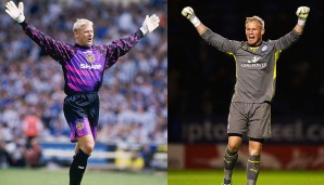 Die Schmeichels: Vater Peter war unter anderem Europameister 1992 und Champions-League-Sieger mit Manchester United 1999. Sohn Kasper gewann 2016 mit Leicester City die englische Premier League