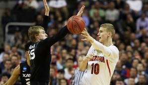 Lauri Markkanen (F/C): 15,6 Punkte und 7,2 Rebounds (42,3 3FG) für Arizona