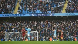 Premier League, 4. Spieltag 2017/18, Manchester City - FC Liverpool 5:0. Früh in dieser Saison musste Klopp eine ganz bittere Pille schlucken, als seine Reds in Manchester regelrecht vorgeführt wurden. 5:0 hieß es am Ende einer einseitigen Partie.