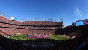 Zum Abschluss gibt's die Heimat des amtierenden AFC-West und NFL-Champion Denver Broncos: Mile High Stadium bietet 76.125 Zuschauern Platz und seine hohe Lage in den Bergen Colorados sorgt für dünne Luft. Hier wird die 2016er Saison beginnen!