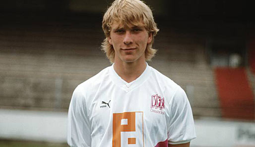 Die erste Profistation: Brinkmann 1988 im Trikot vom VfL Osnabrück