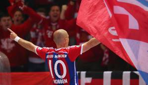 Seit seinem Wechsel 2009 von Real Madrid zu Bayern München sammelte Arjen Robben zahlreiche Erfolge - vor seinem Wechsel in die Heimat holte er noch den achten Titel.