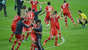 Minuten später ist der Jubel in Wembley groß. Neven Subotic und der BVB haben das Nachsehen, die Bayern gewinnen mit 2:1