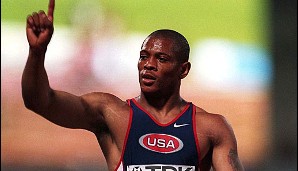 9,79 Sekunden: Maurice Greene (USA) 1999 in Athen