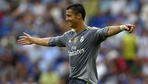 Rang 1: Cristiano Ronaldo, Real Madrid (5 Tore)
