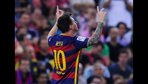 Rang 3: Lionel Messi vom FC Barcelona (26 Tore)