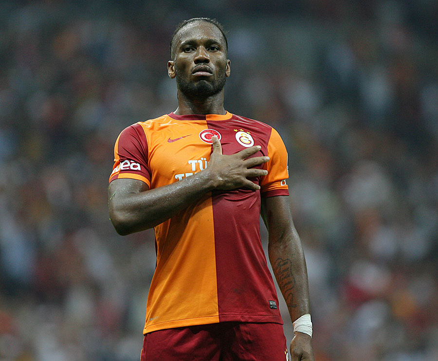 Didier Drogba ist seit Anfang 2013 bei Galatasaray und längst die Galionsfigur