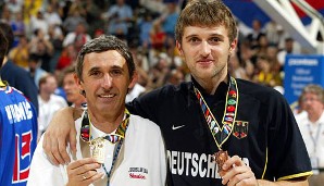 Wie der Vater, so der Sohn. Während Svetislav seine Goldmedaille vorzeigen konnte, holte sein Sohn Marko mit dem deutschen Team die Bronzemedaille