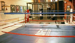 Da die Sportart aber Mixed Martial Arts heißt, geht's auch in den Ring, um seine boxerischen Fähigkeiten zu verbessern
