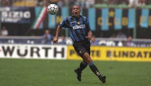 Ein Jahr später wiederholte Ronaldo das Kunststück, mittlerweile im Trikot von Inter Mailand.