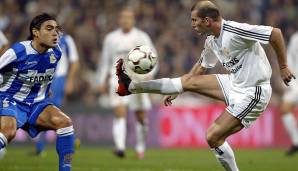 2003 war Zinedine Zidane mal wieder nicht zu stoppen. Der Franzose wurde zum dritten Mal als Weltfußballer ausgezeichnet.