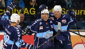 Die Hamburg Freezers feiern einen deutlichen Sieg