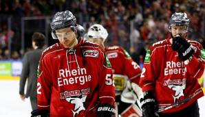 DEL: Kölner Haie mit leichtem Dämpfer nach Siegesserie