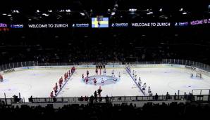 Das Hallenstadion in Zürich ist eines von zwei Stadien bei der Eishockey-Weltmeisterschaft in der Schweiz