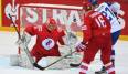 Rekordweltmeister Russland hat seine erste Niederlage bei der Eishockey-WM kassiert.