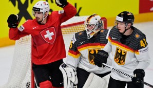 Deutschland schlägt die Schweiz im Viertelfinale der Eishockey WM mit 3:1.