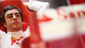 Fernando Alonso verletzte sich bei seinem Ausscheiden in Abu Dhabi