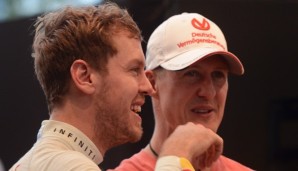 Sebastian Vettel hofft weiter auf ein Wunder für seinen Freund Michael Schumacher