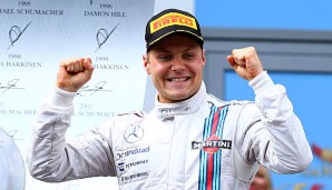 Bottas befindet sich in der Fahrerwertung auf Rang vier hinter Hamilton, Rosberg und Vettel