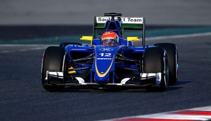 Felipe Nasr belegt für Sauber in der Gesamtwertung aktuell den 11. Rang