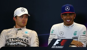 Der Dauerstreit zwischen Nico Rosberg und Lewis Hamilton geht in die nächste Runde