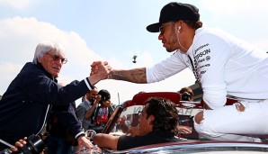 Lewis Hamilton erfreut sich bei Bernie Ecclestone größter Beliebtheit