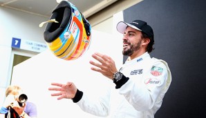 Alonso kann sich über die ersten Punkte der Saison freuen