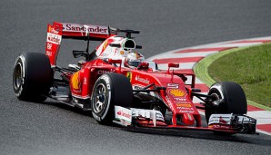 Sebastian Vettel im SF16-H
