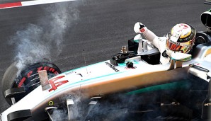 Lewis Hamilton hat in der Weltmeisterschaft 24 Punkte Rückstand auf Nico Rosberg
