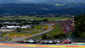 Der Österreich-GP der Formel 1 findet in den Alpen statt