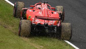 Sebastian Vettel wurde beim Großen Preis von Japan Sechster.