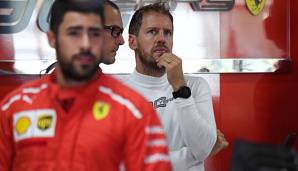 Sebastian Vettel wurde beim Frankreich-GP lediglich Fünfter.