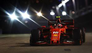 Charles Leclerc hat sich die Pole zum Nachtrennen in Singapur geschnappt.