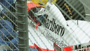 Im Jahr 2000 entthronte Schumacher den Finnen Mika Häkkinen. Dass dieser zu diesem Zeitpunkt überhaupt noch lebte, verdankte er gleich mehreren Schutzengeln und einem überragenden Medizinerteam in Adelaide.