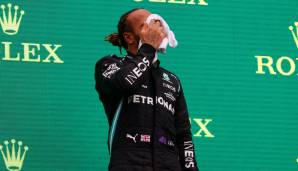 Lewis Hamilton eroberte am Sonntag in Ungarn die WM-Führung mit einem dritten Platz zurück.