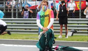 Sebastian Vettel trug ein Shirt mit der Aufschrift "SAME LOVE".