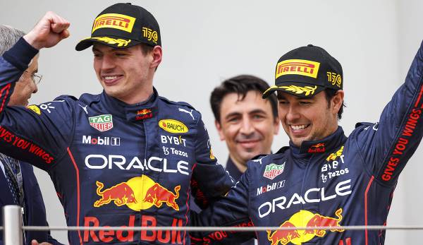Max Verstappen siegte in Barcelona vor Teamkollege Sergio Perez.