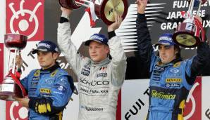 Platz 3 – KIMI RÄIKKÖNEN (McLaren): 16 Positionen gewonnen beim Großen Preis von Japan 2005