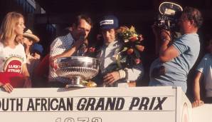 Platz 5 – JACKIE STEWART (Tyrrell): 15 Positionen gewonnen beim Großen Preis von Südafrika 1973