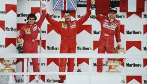 Platz 13 – ALAIN PROST (Ferrari): 12 Positionen gewonnen beim Großen Preis von Mexiko 1990