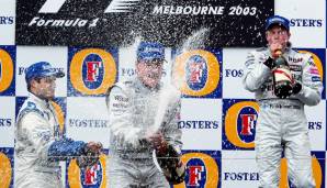 Platz 17 – DAVID COULTHARD (McLaren): 10 Positionen gewonnen beim Großen Preis von Australien 2003