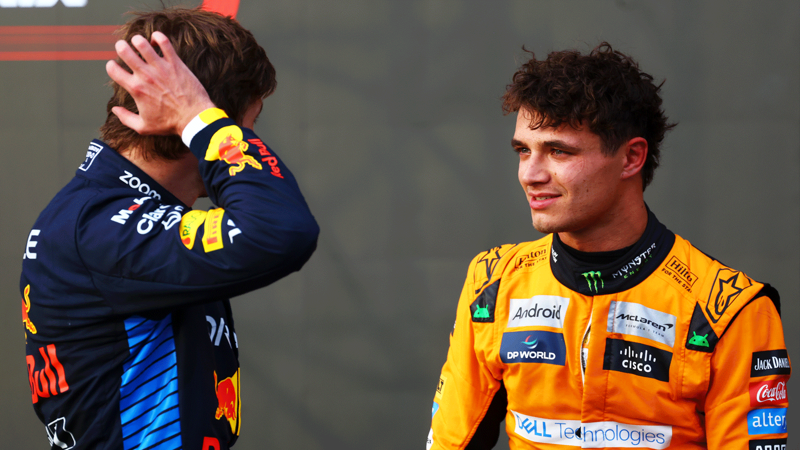 Max Verstappen, Lando Norris