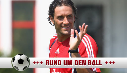 Bayern-Stürmer Luca Toni: Sieht so ein "Weltmeister der Unzufriedenheit" aus?