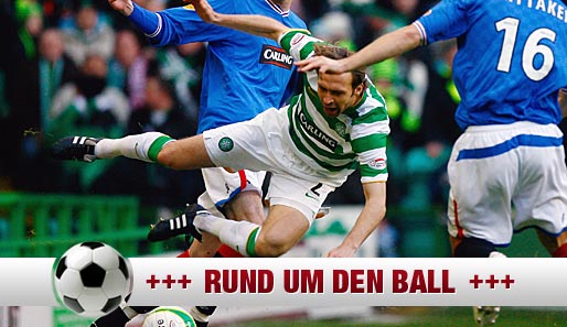 Im Derby gegen die Rangers gab es zuletzt ein 1:1 für Andreas Hinkel und Celtic Glasgow